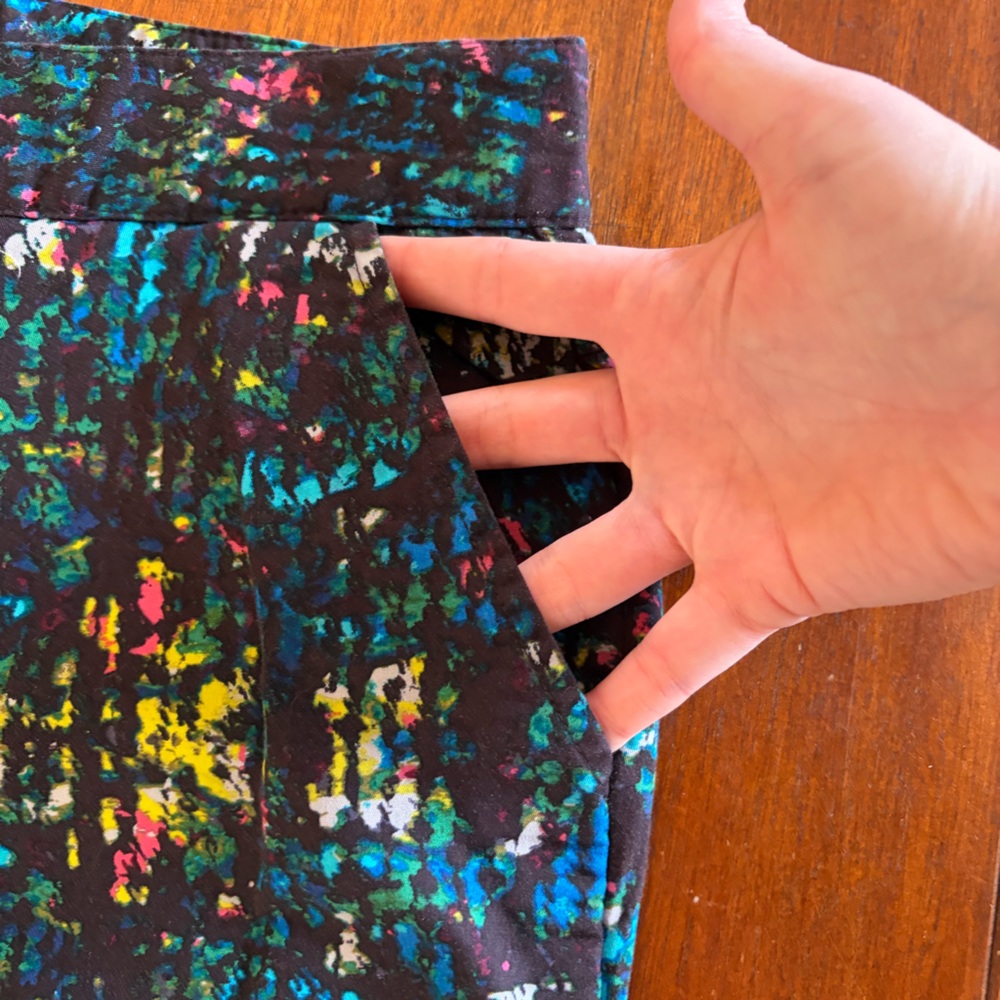 Derek Lam Multicolor Patterned Capri Pants Woman’… - image 3